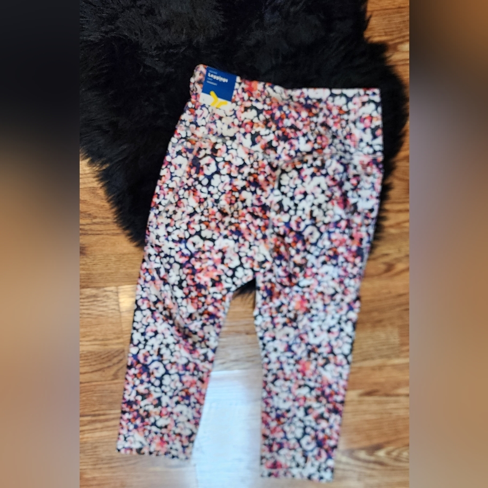 NWT High-Rise Capri Active Leggings Go-Dry Women's Size L - Picture 3 of 7
